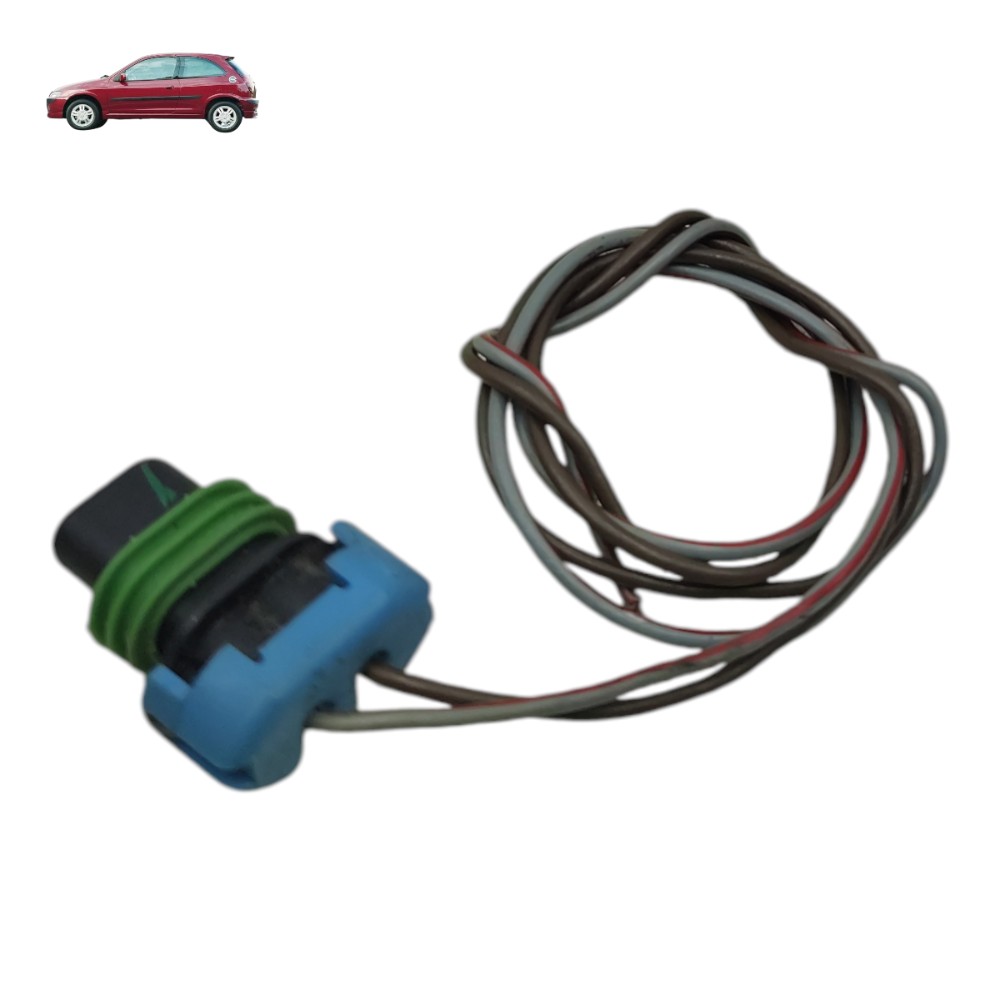 Plug Conector Luz Placa Gm Celta Vhc 2005 2004 2003 1