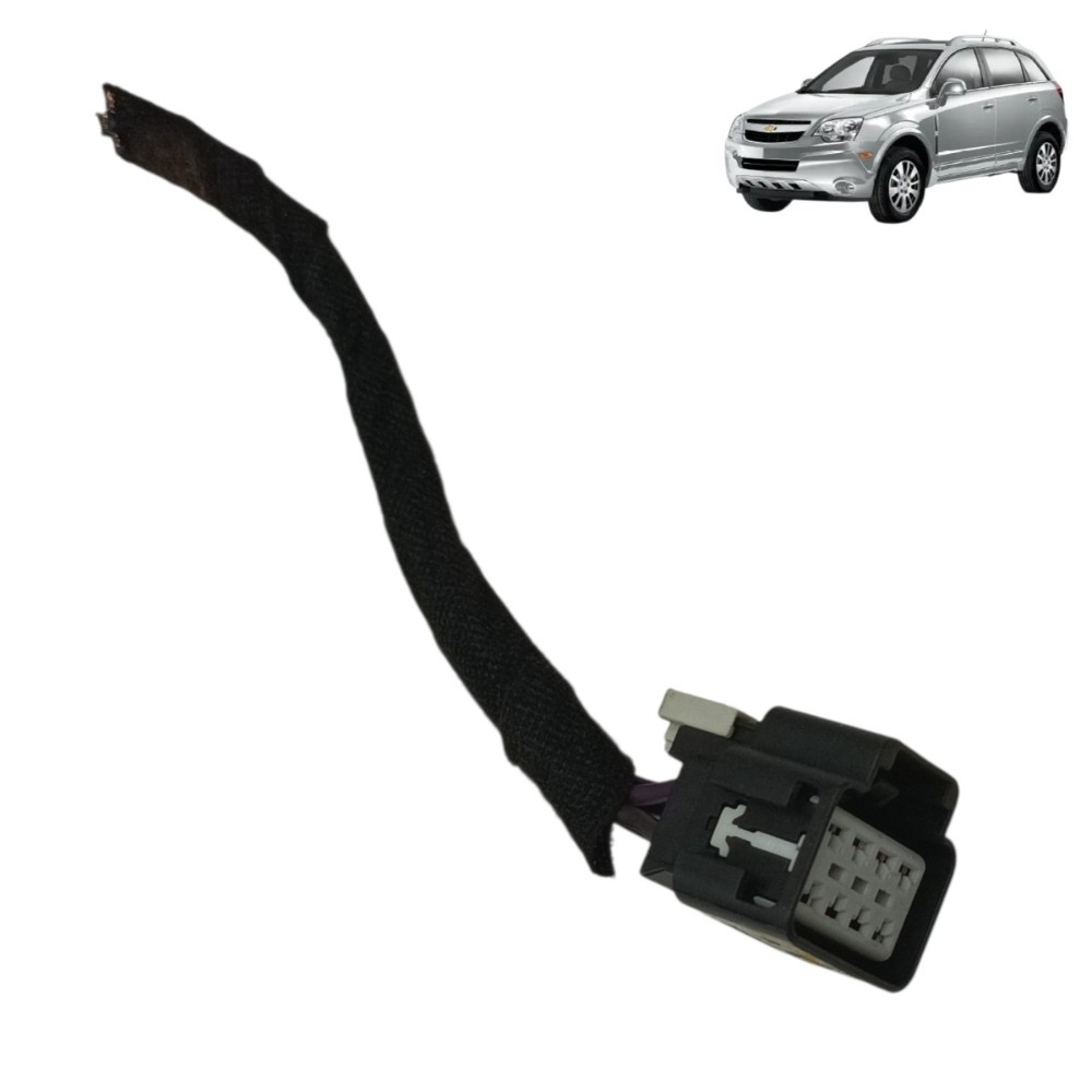 Plug Conector Botão Vidro Elétrico Gm Captiva 2012 2013 2014