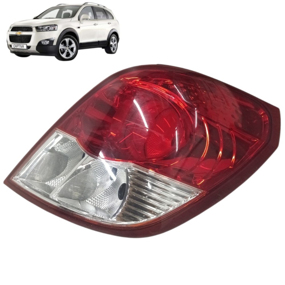 Lanterna Direita Gm Captiva 2011 2012 2013 2014 2015 2016 Direito/passageiro Vermelho/transparente