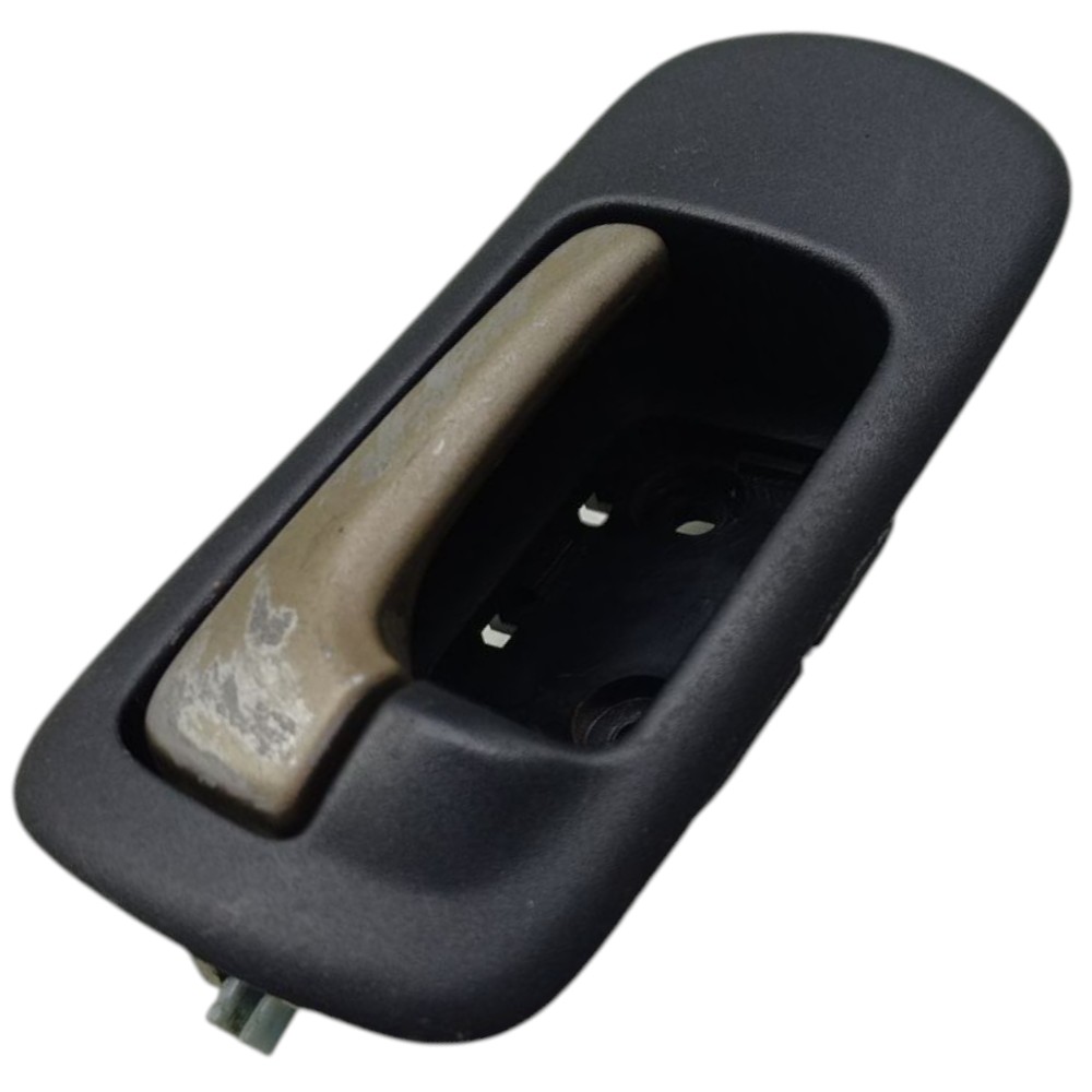 Maçaneta Interna Dianteira Direita Honda Civic G7 2001 2002 Prata Dianteira 2
