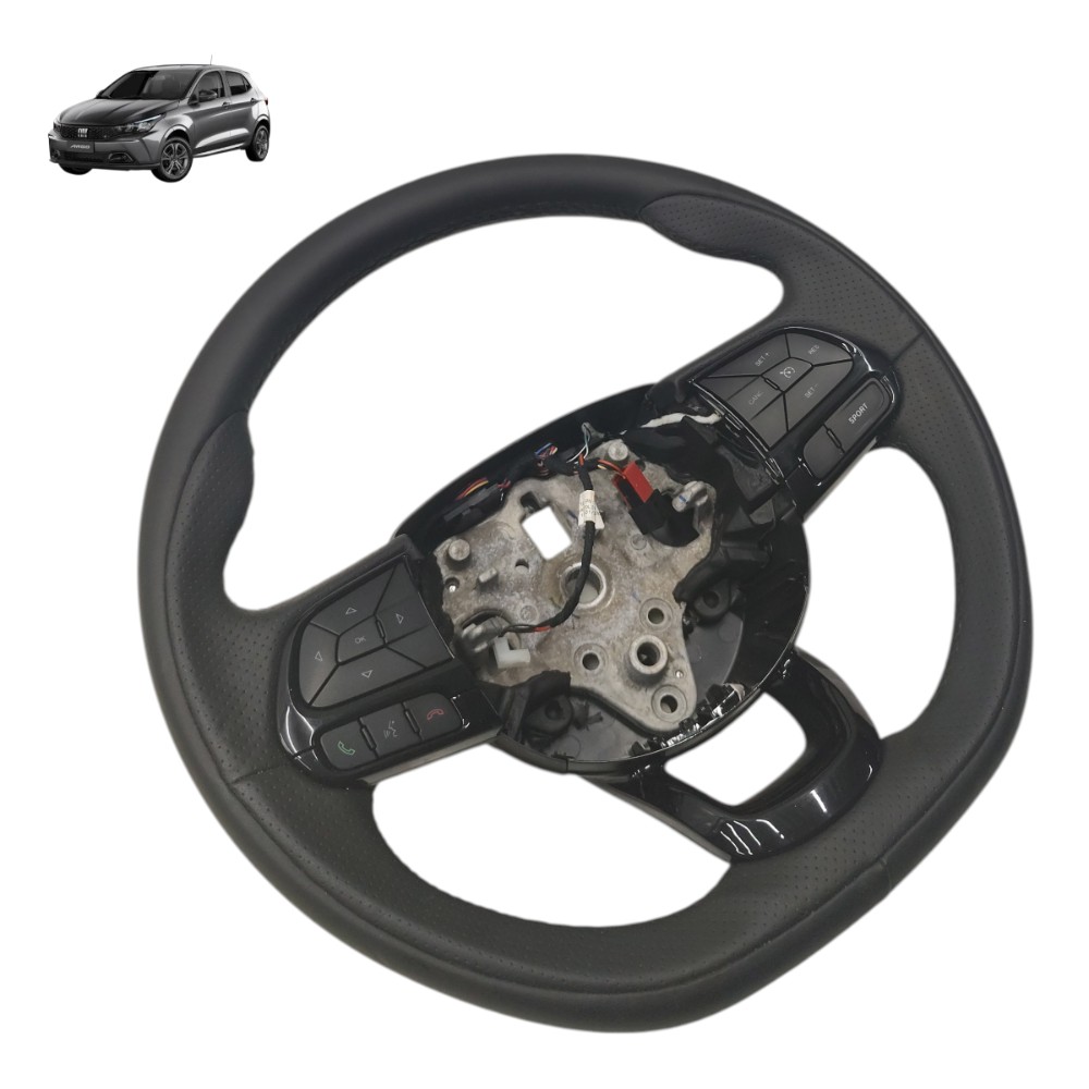 Volante direção com comandos Fiat argo 2024 2023 2022 2021