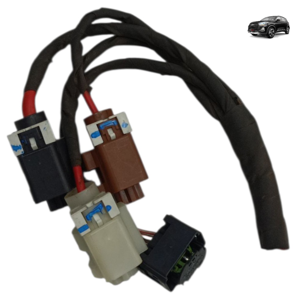 Jogo Plug Conector Módulo Ventoinha Chery Tiggo 5x 1.5 2025 1