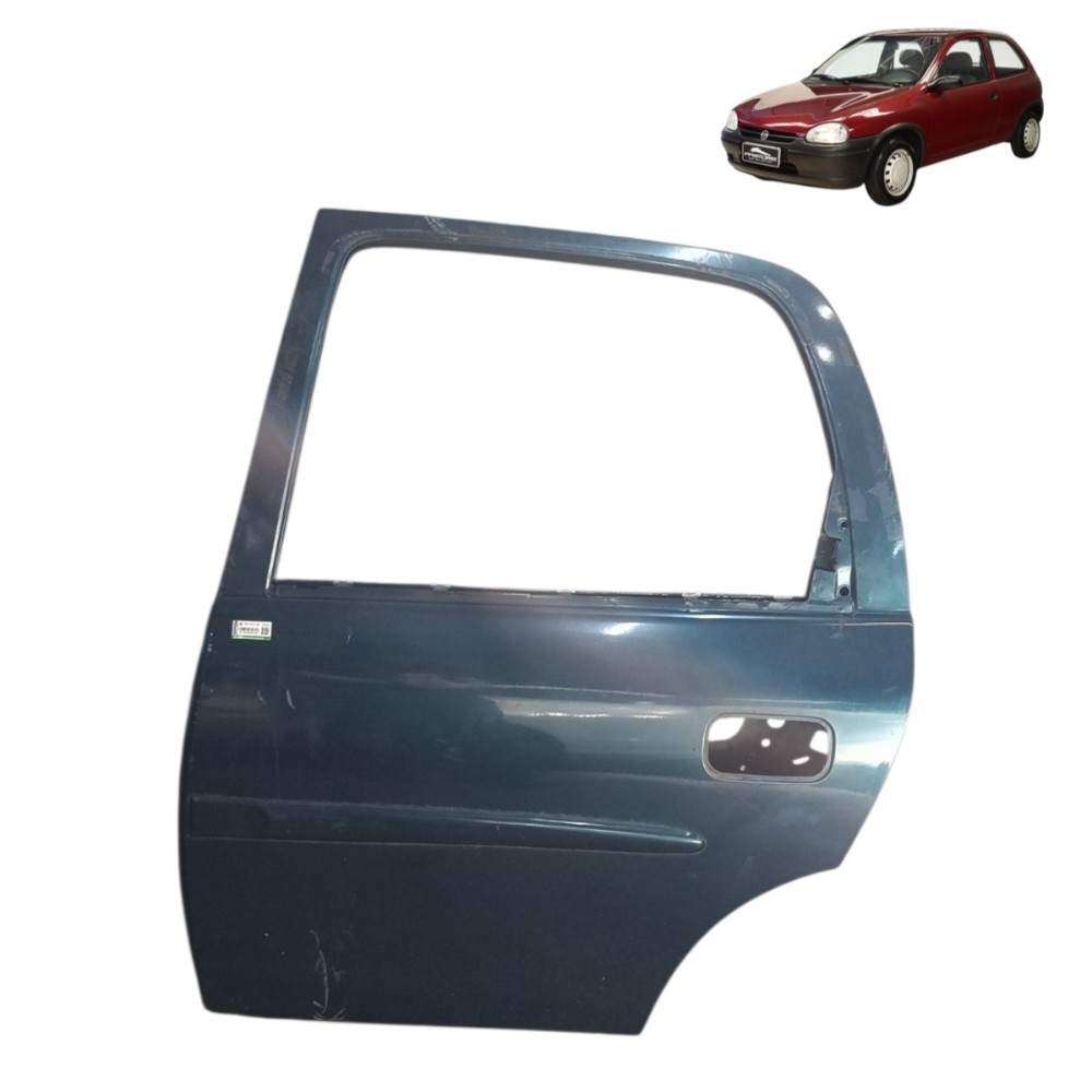 Porta Traseira Esquerda Gm Corsa Wind Wagon 2001 2000 1999 Traseira Esquerda Verde