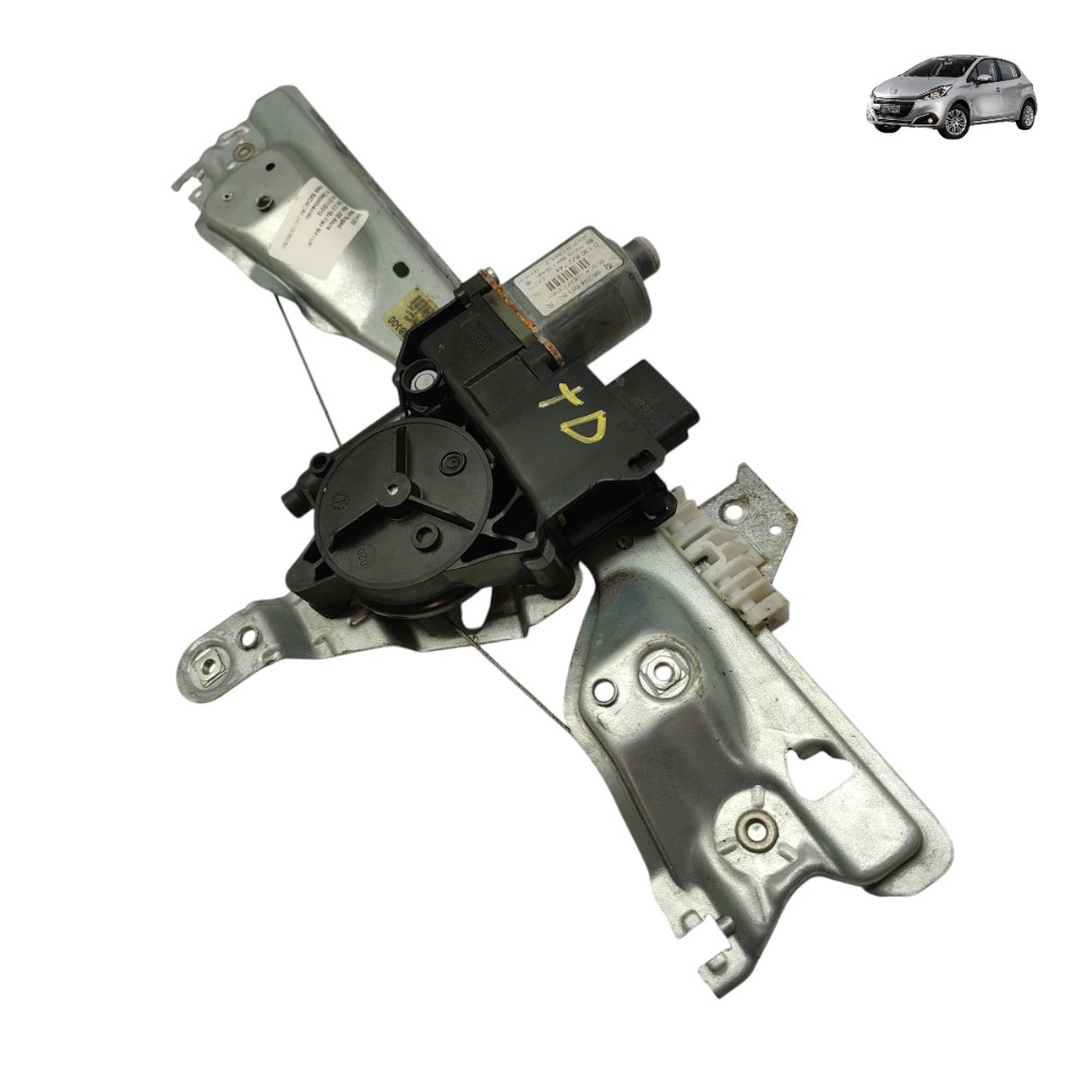 Motor Máquina Vidro Traseiro Direito Peugeot 308 2011 2012 1