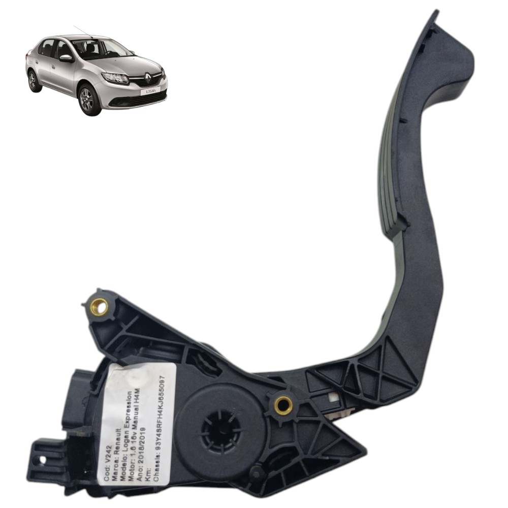 Pedal Acelerador Eletrônico Renault Logan Sandero 2018 2019 1