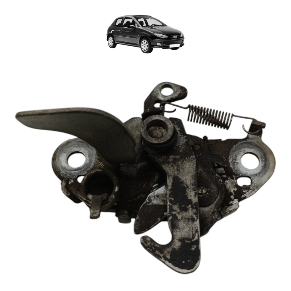 Fechadura Manual Capô Peugeot 206 2007 2008 2009 2010 1