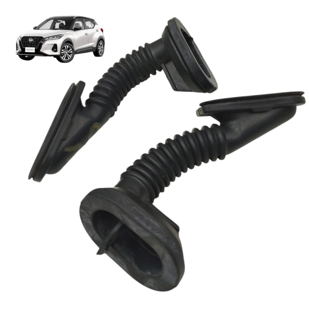 Par coifa chicote porta dianteira Nissan kicks 2020 2019 18 1