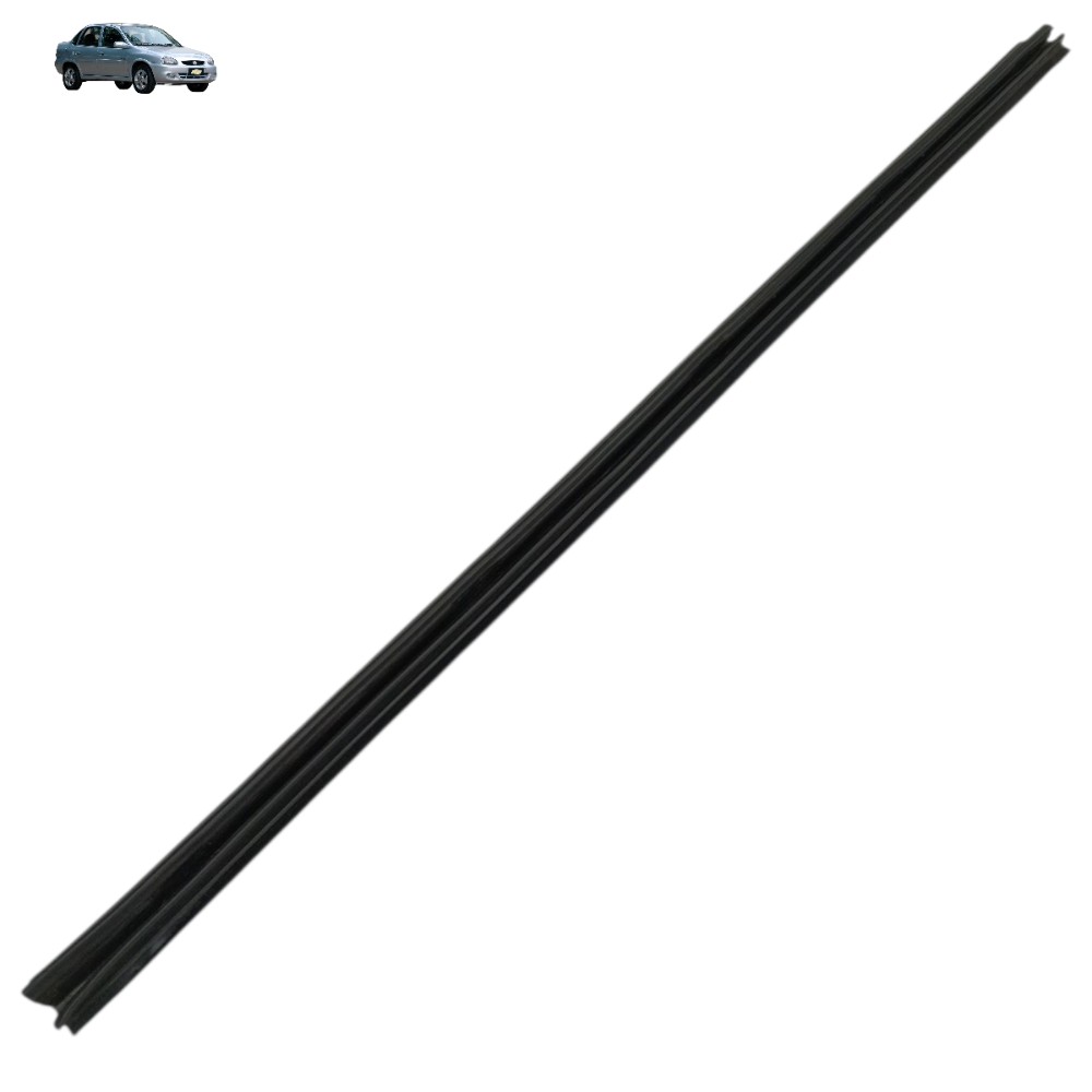 Pestana Interna Dianteira Esquerda Gm Corsa Classic 2007 08 Preto 1