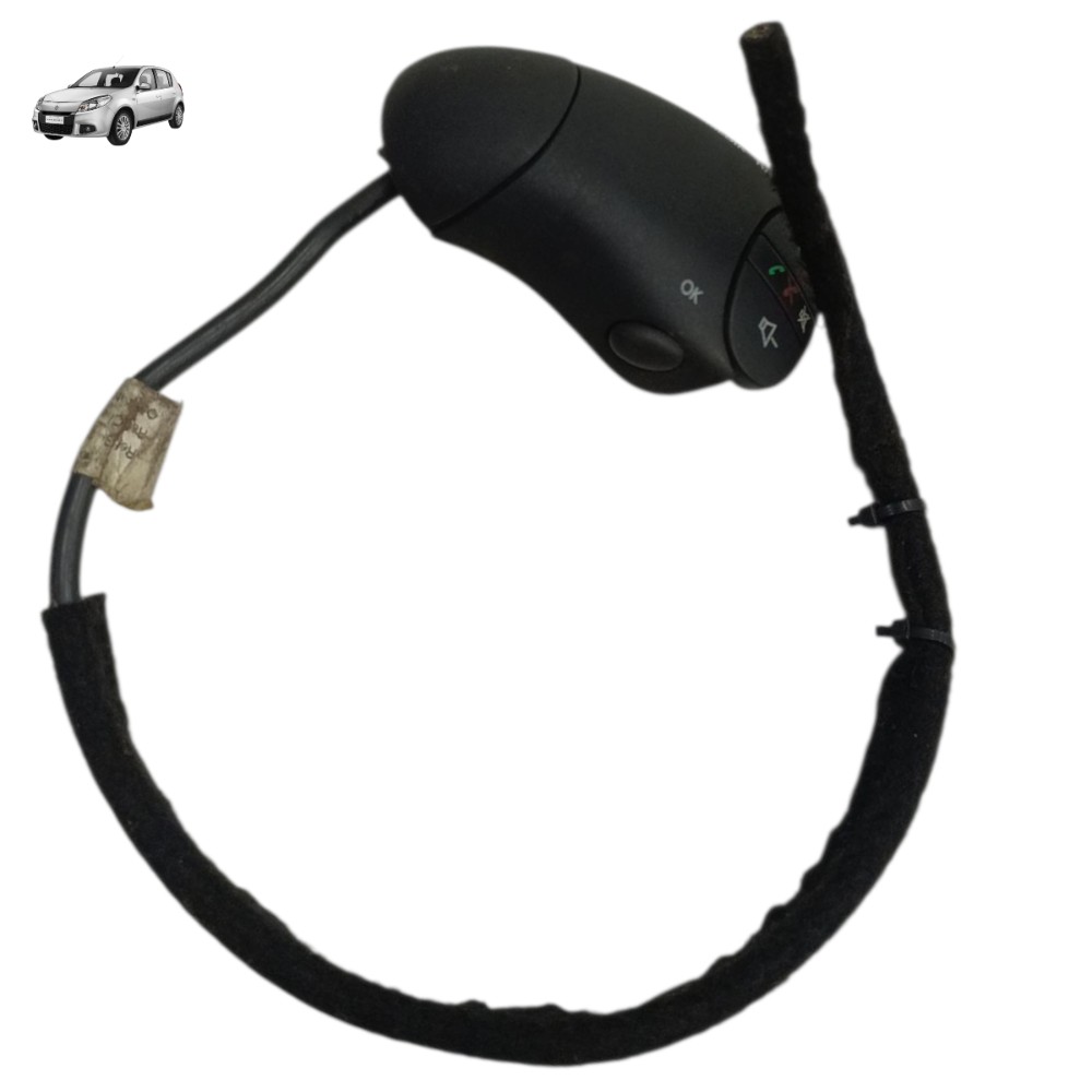 Chave botão comando rádio Renault Sandero Stepway 2012 2013 1