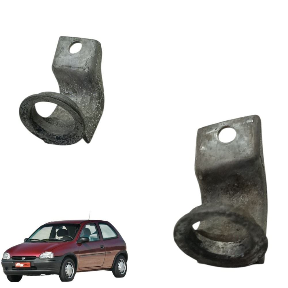 Par Suporte Radiador Gm Corsa 1997 Até 2001