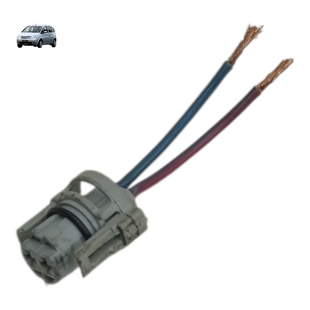 Plug conetor motor vidro traseira direita Gm Meriva 2012 1