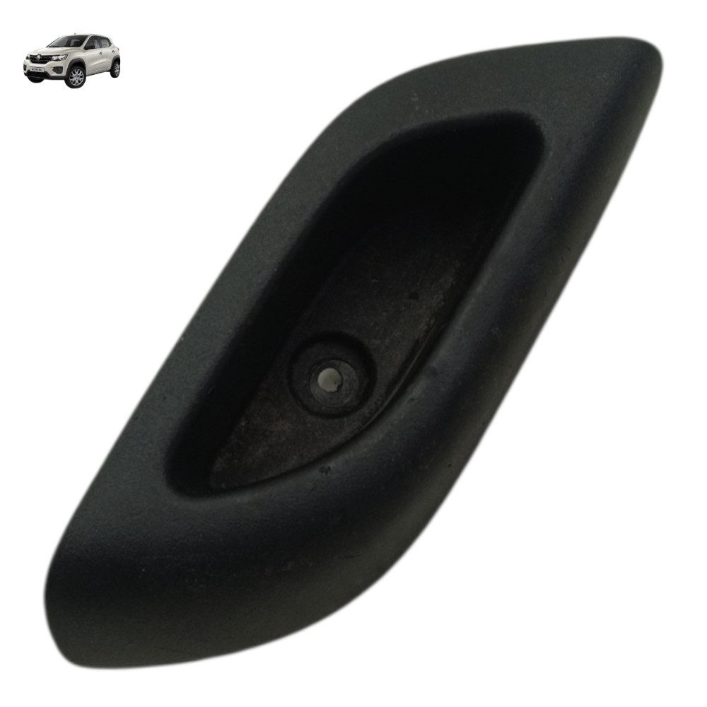 Puxador Interno Porta Dianteira Direita Renault Kwid 2018 Preto Dianteira