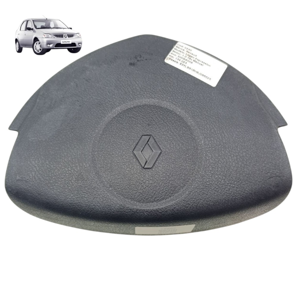 Acabamento Miolo Volante Renault Logan 2007 08 09 10 11 2012 1