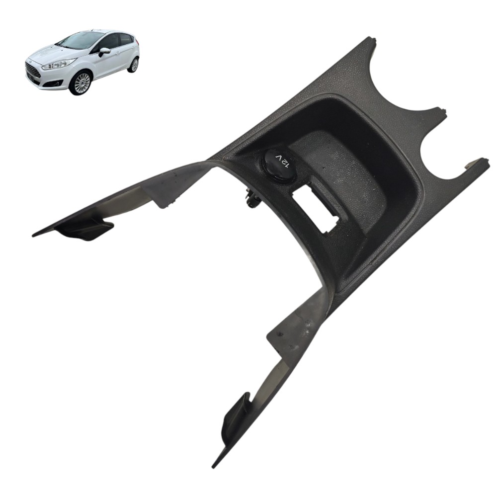 Moldura acabamento console Central Ford New fiesta 2014 15
