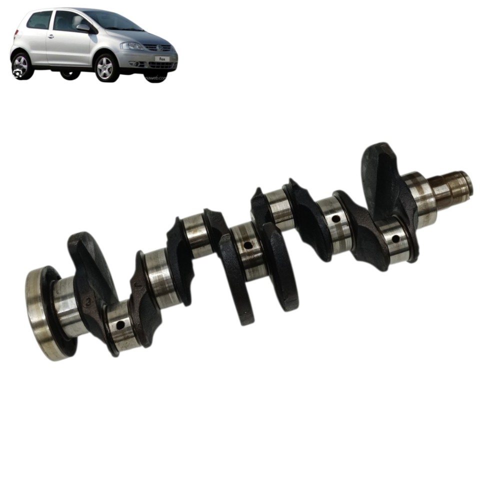 Eixo virabrequim vw fox 1.0 ea111 2003 até 2008 54mm 42mm