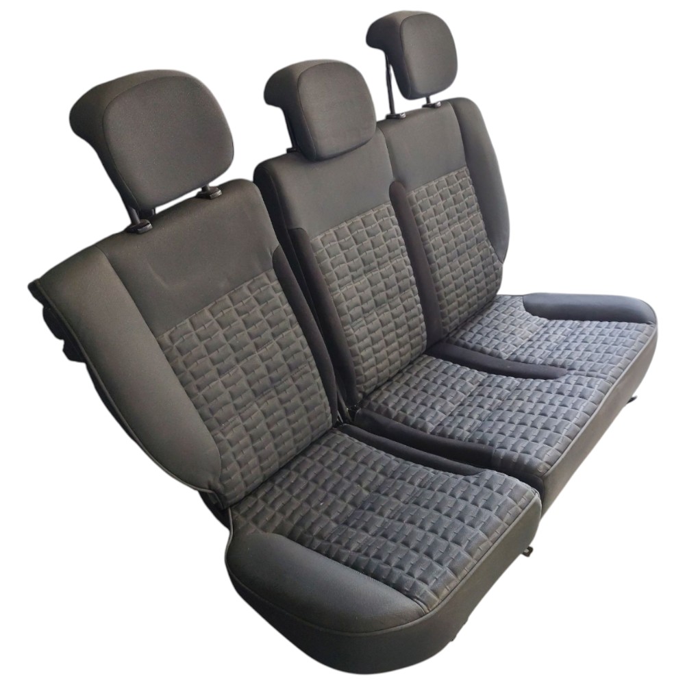 Banco Tecido Traseiro Fiat Idea Adventure 2013 2014 Cinza Cinza 2