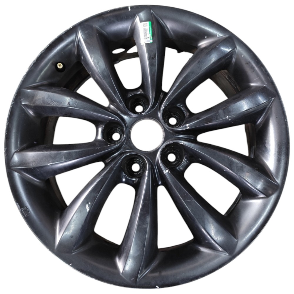 Jogo Roda Aro 17 5×114,3 Hyundai Azera Tucson Ix35 Santa Fé Preto 2