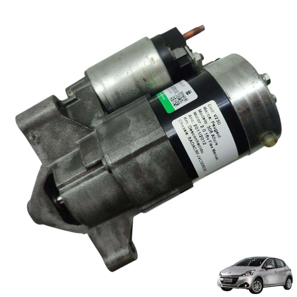 Motor Arranque Peugeot 307 308 408 C4 2.0 16v 965631768003 1