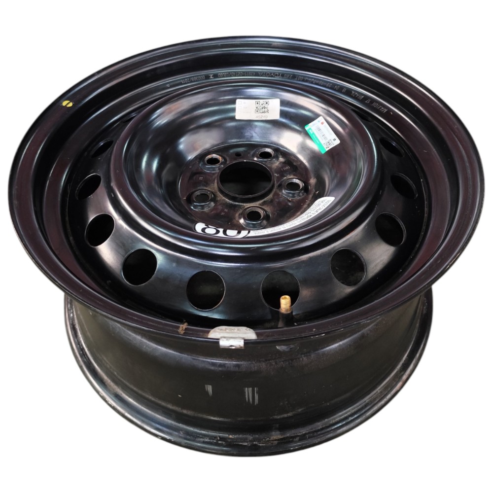 Roda Estepe Aro 16 Toyota Corolla Xei 2020 2021 2022 2023 Preto 2