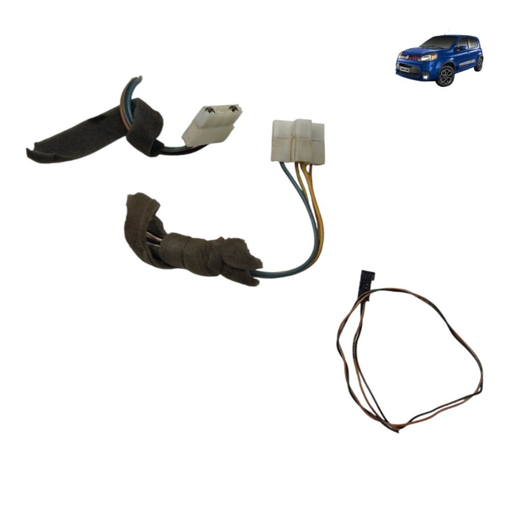 Jogo Plug Conector Miolo Ignição Fiat Uno Sporting 2011 2012 1
