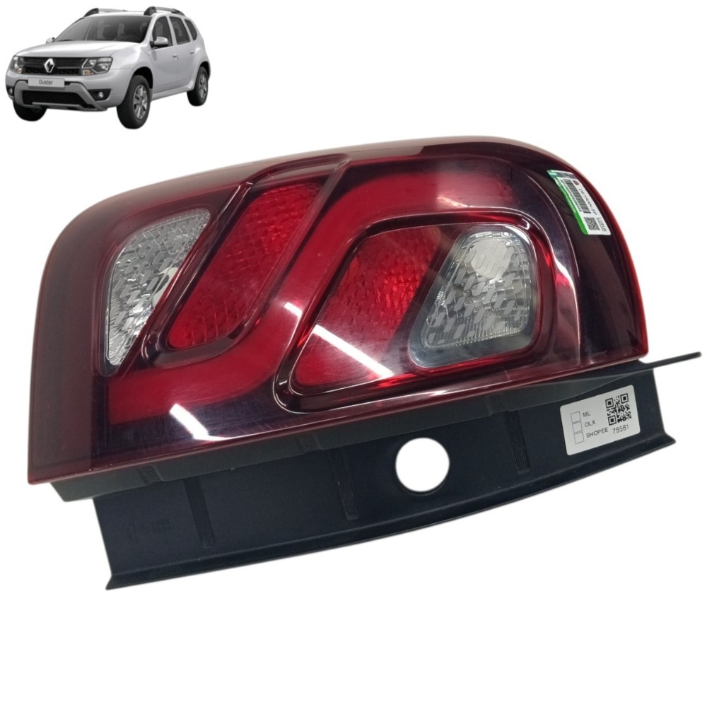 Lanterna esquerda Renault Duster 2014 até 2020