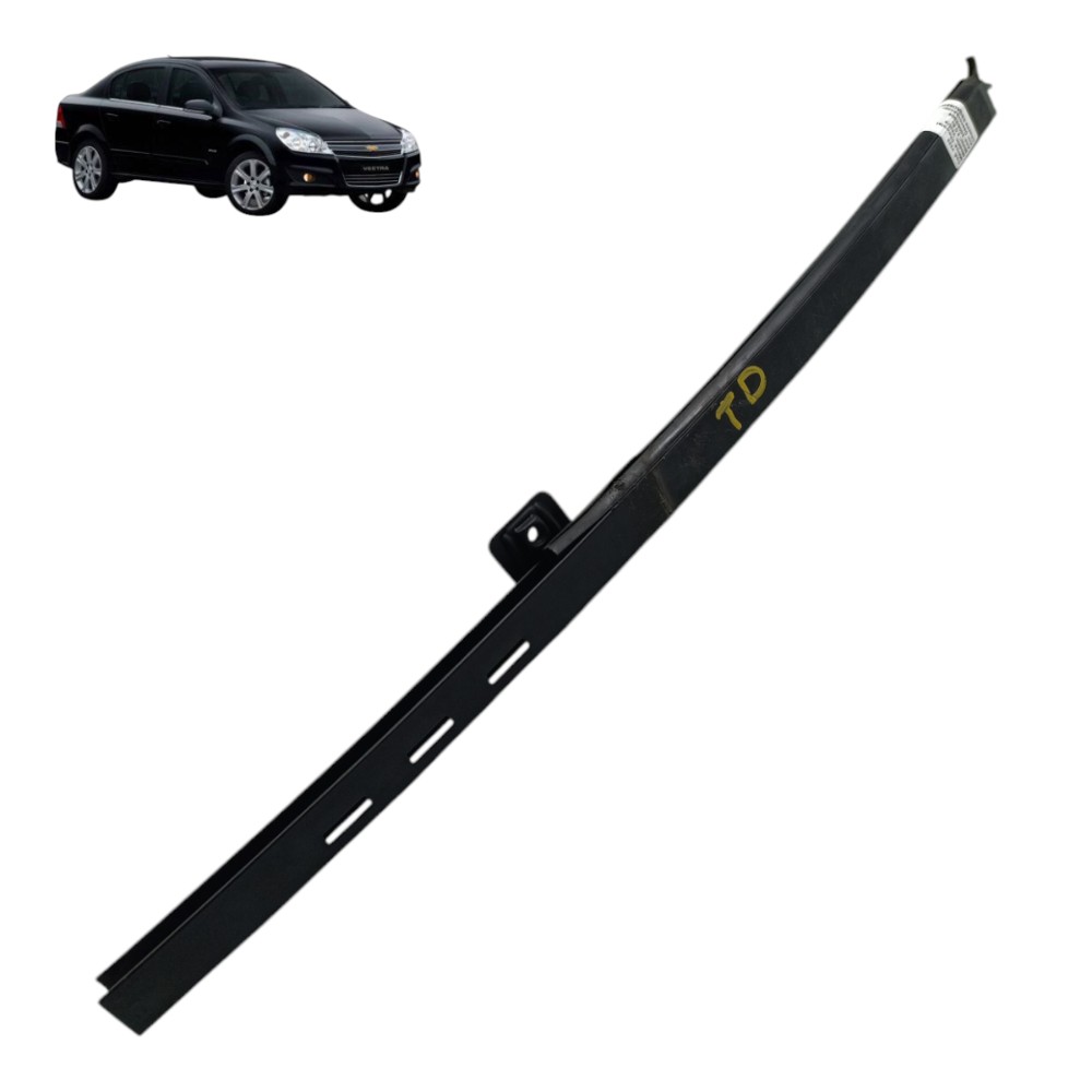 Guia Vidro Porta Traseira Direita Gm Vectra 2008 2009 2010 Preto 1
