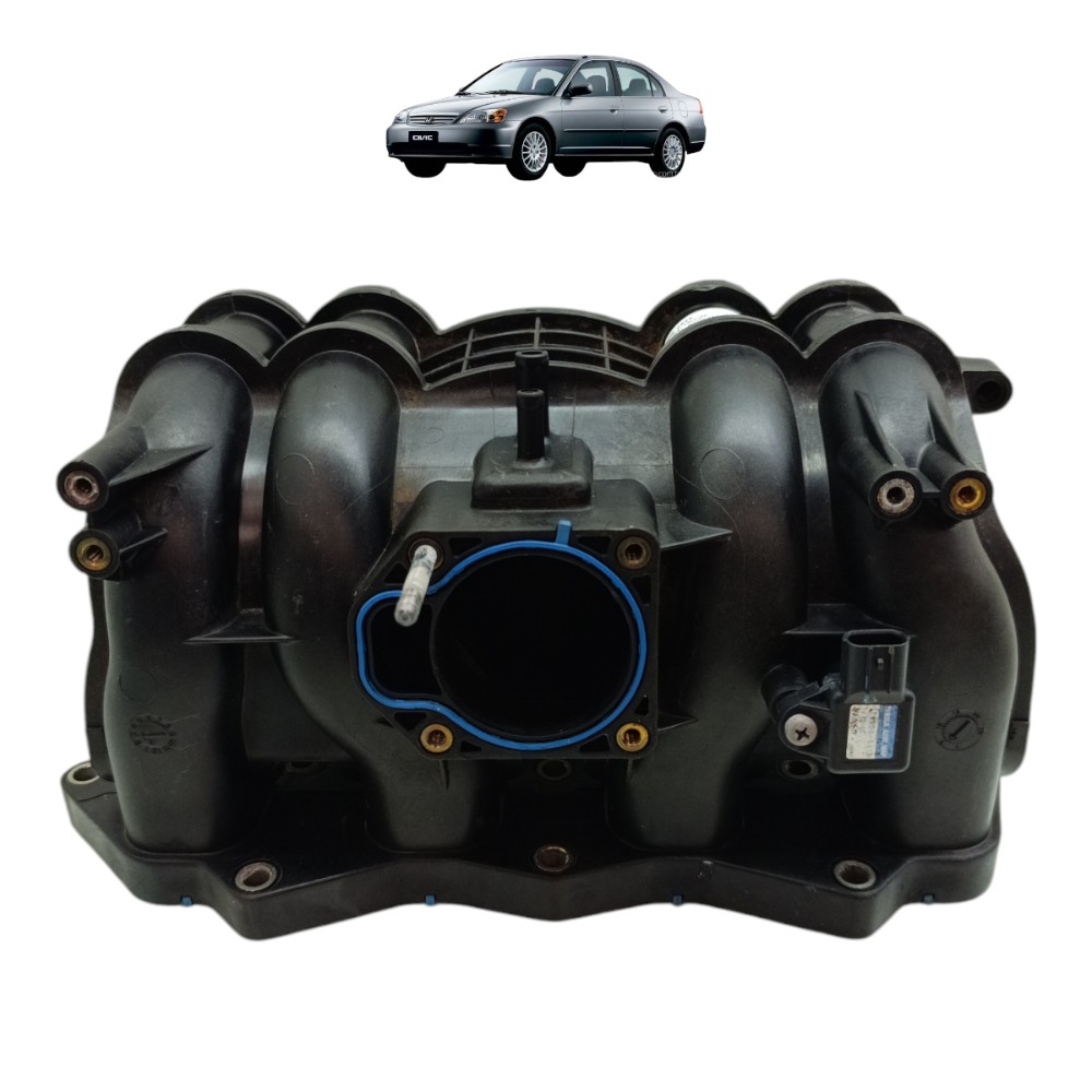 Coletor Admissão Honda Civic 1.7 16v 2001 2002 2003 2004 05 1