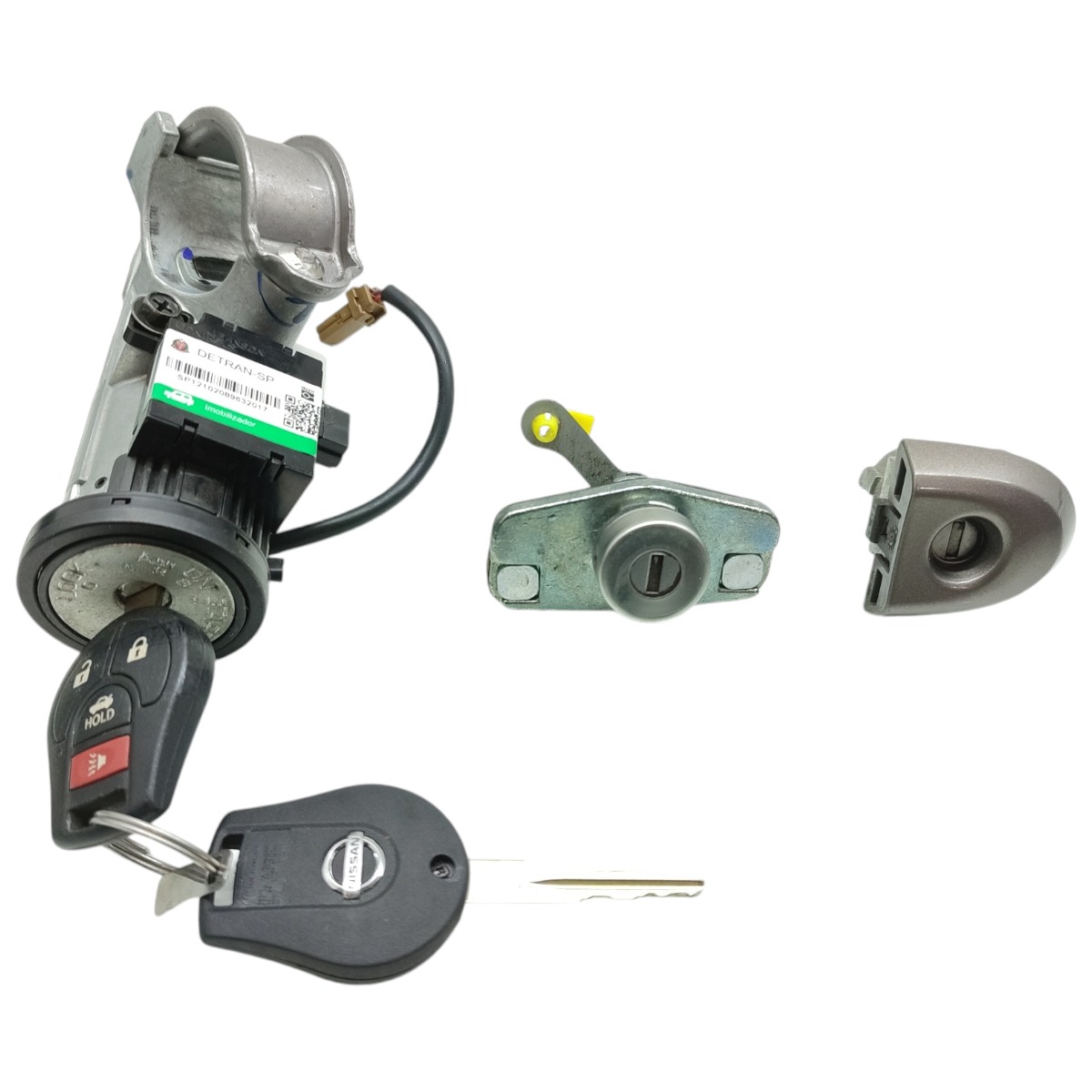 Kit Code Módulo Injeção Nissan Versa 1.6 Sv Automático 2019 8