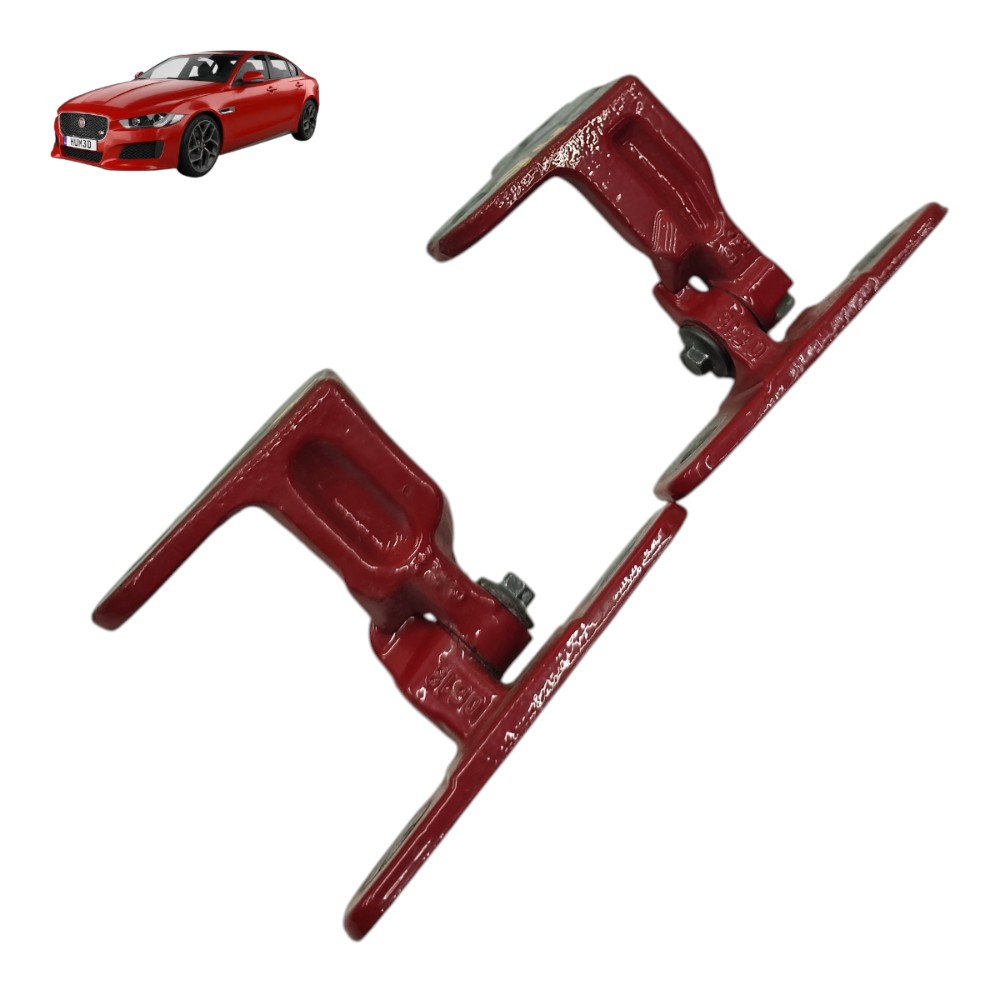 Par dobradiça dianteira esquerda Jaguar xe 2019 2018 2017 16 1