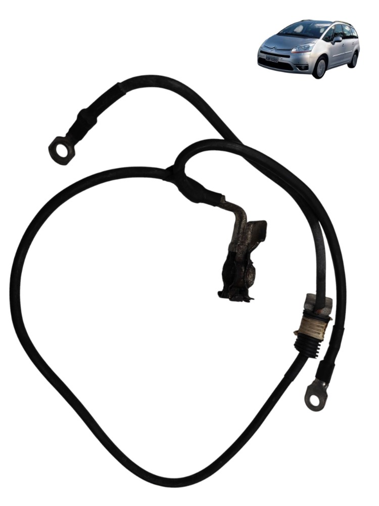 Terminal Polo positivo bateria Citroën Grand C4 2.0 2008 09 1