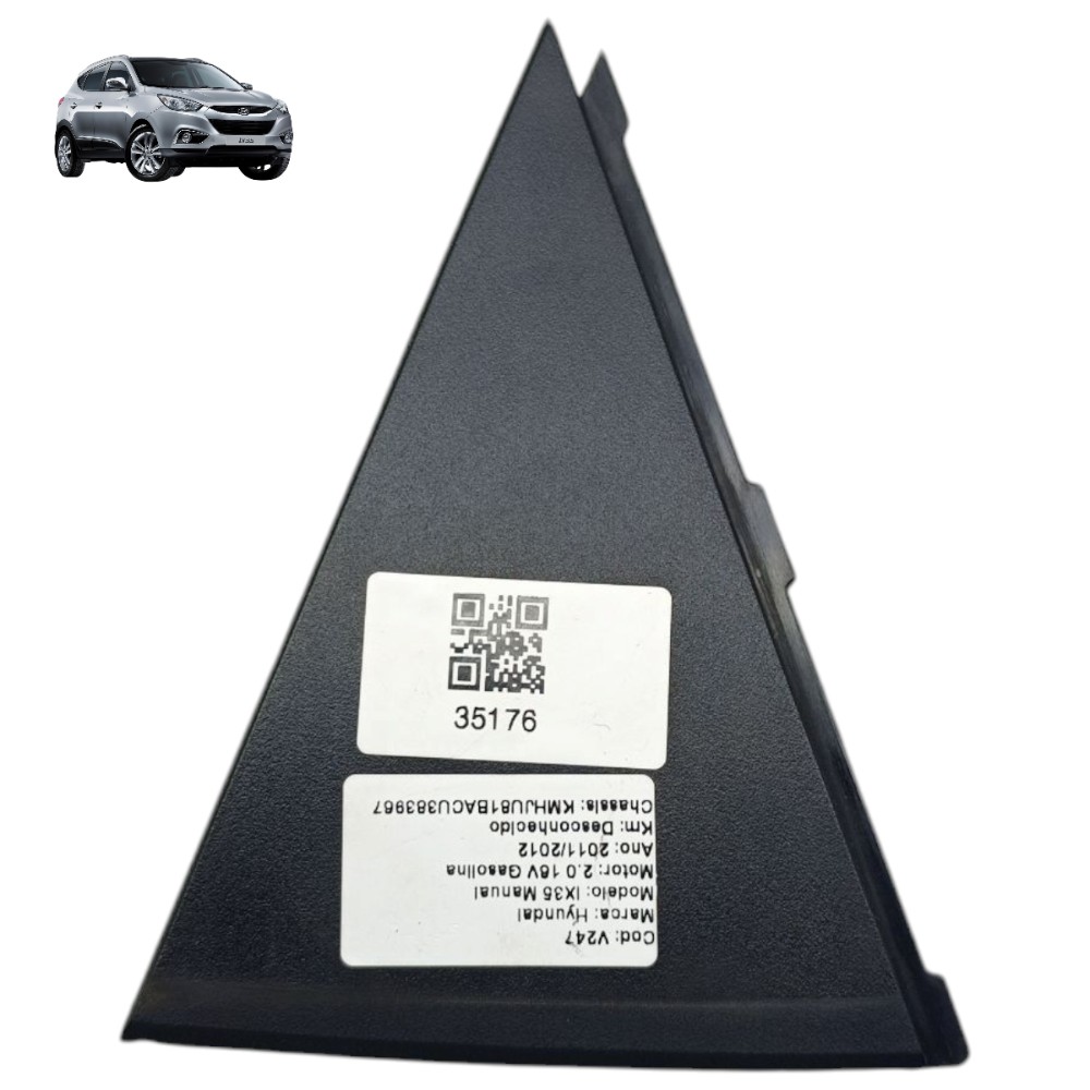 Acabamento Externo Porta Traseira Esquerda Hyundai Ix35 2011 1