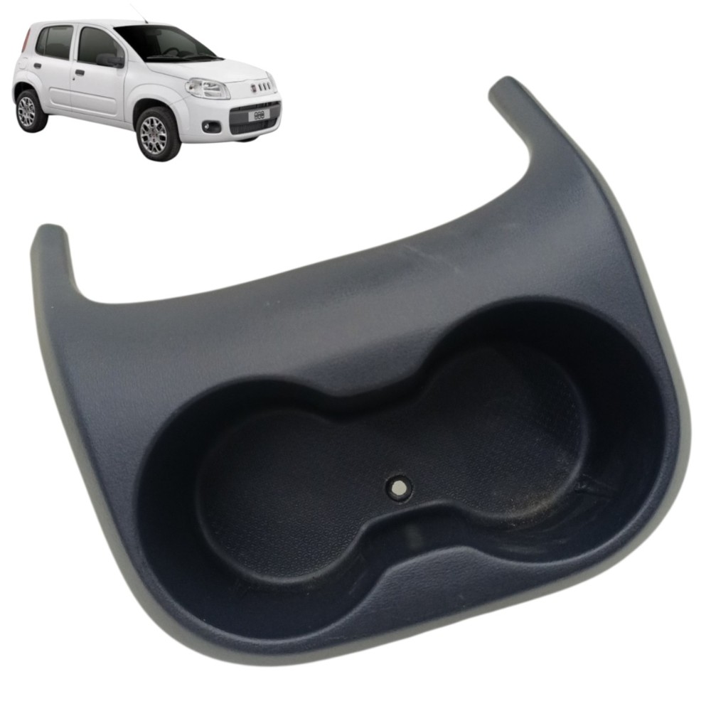Porta copo console central fiat uno vivace 2012 2013 2014 15