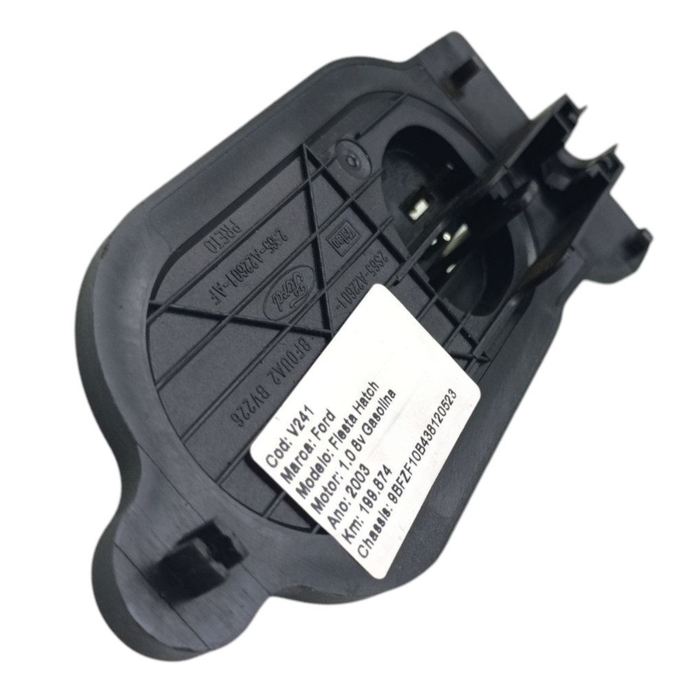 Maçaneta Interna Esquerda Ford Fiesta 2003 2004 2005 2006 07 Preto Dianteira/traseira 2