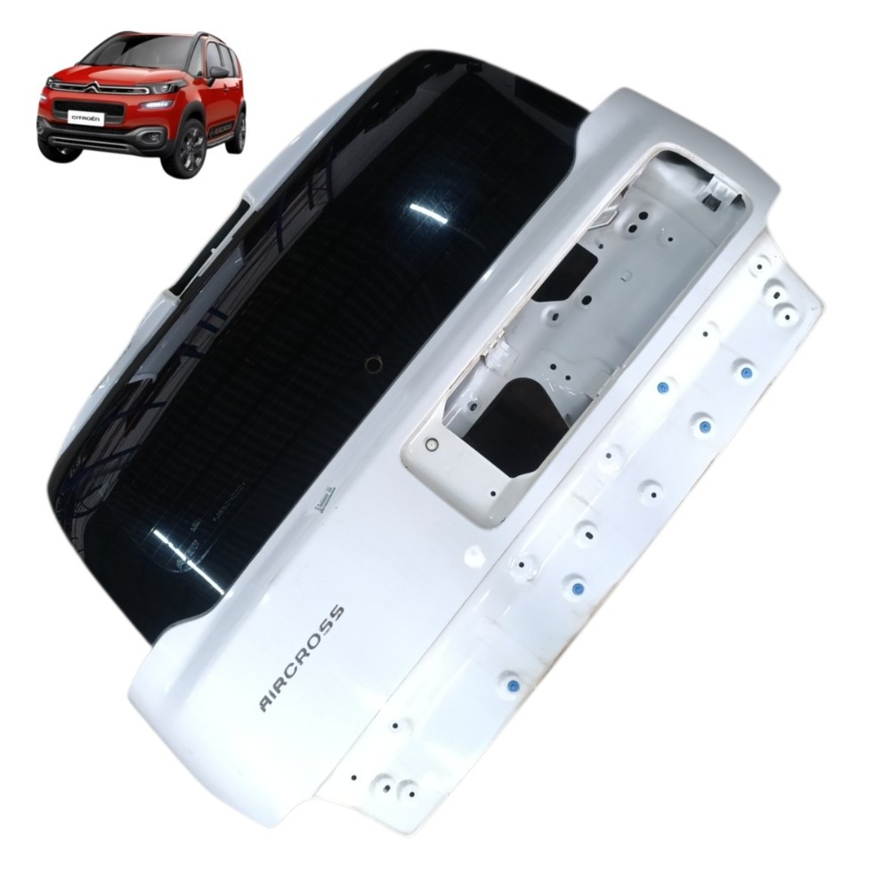 Tampa traseira Citroen Aircross 2016 2017 2018 2019 detalhe