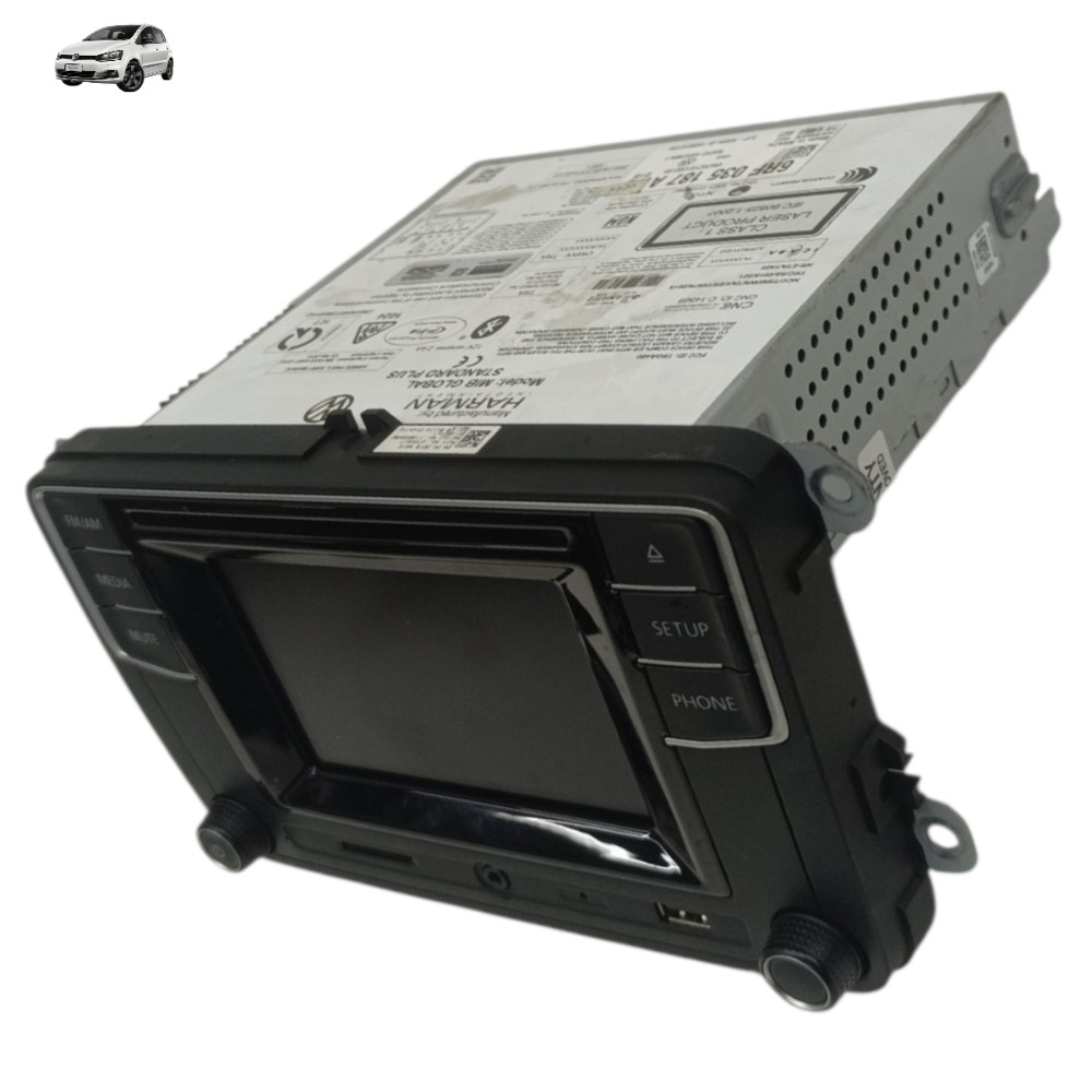 Multimídia Vw Fox 2016 2017 2018 2019 2020 Preto