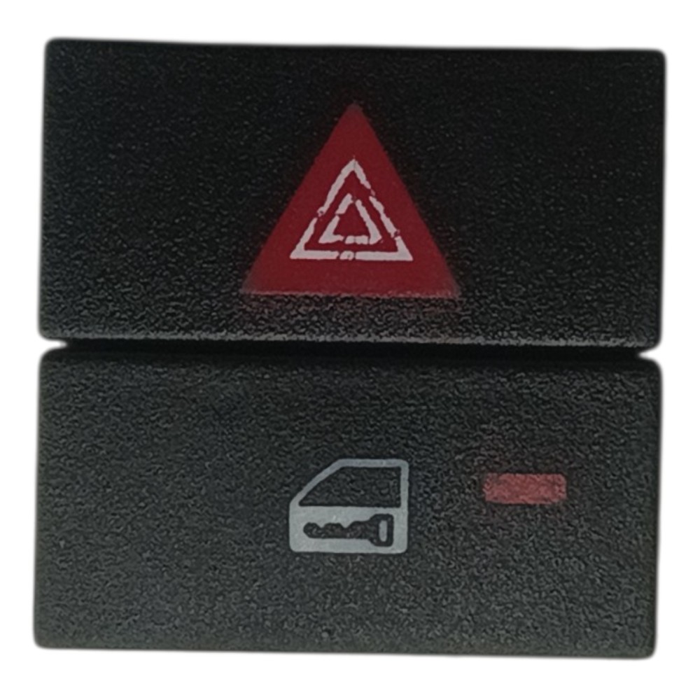 Botão Pisca Alerta Trava Porta Gm Vectra Gt 2011 2010 2009 Preto 3