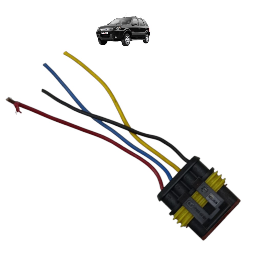 Conector Chicote Bomba Combustível Ford Ecosport 2006 2007 1