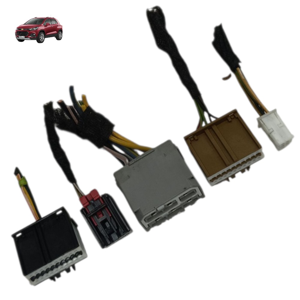 Jogo plug conector comando ar GM Tracker 2016 2017 2018 2019 1
