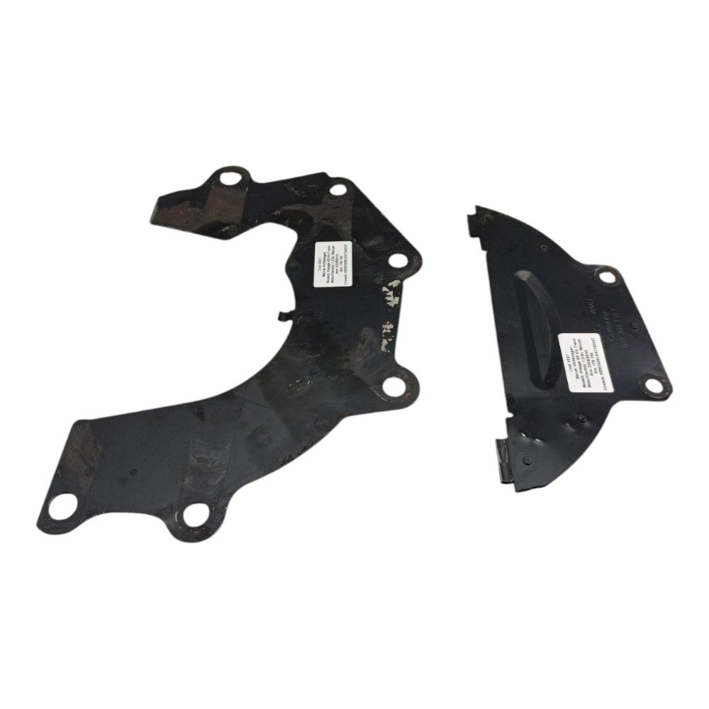 Par Chapa Defletor Motor Câmbio Vw Voyage Gol G5 2011 2012 3