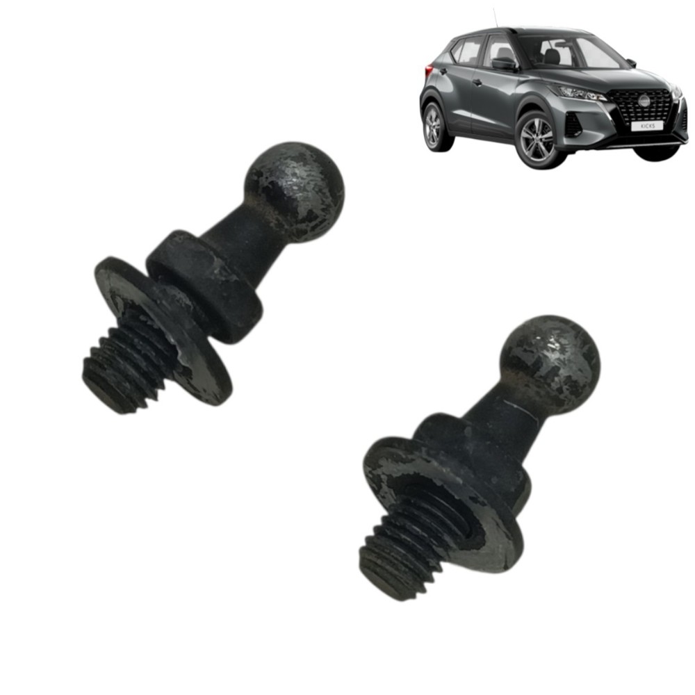 Par pino suporte amortecedor tampa traseira nissan kicks 24