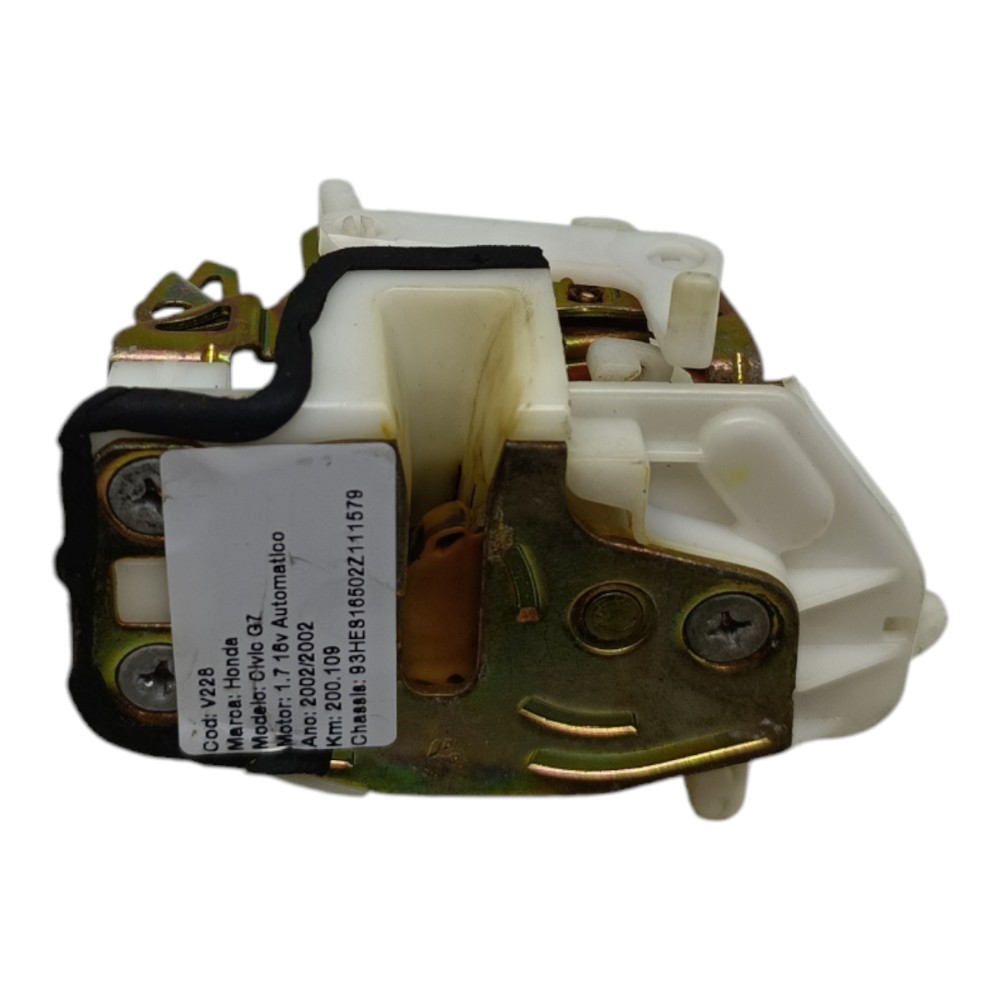Fechadura Porta Traseira Esquerda Honda Civic G7 2001 02 03 6