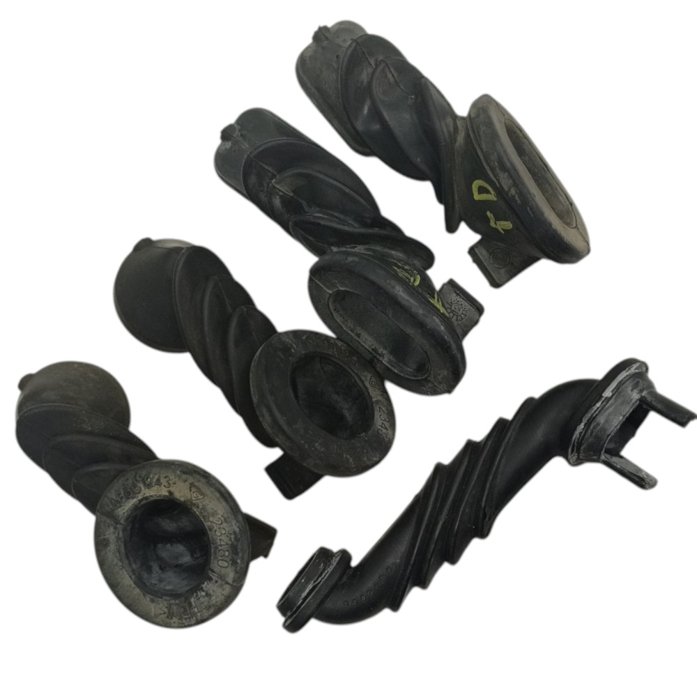 Kit Borracha Vedação Chicote Porta Fiat Idea 2013 2014 2015 4