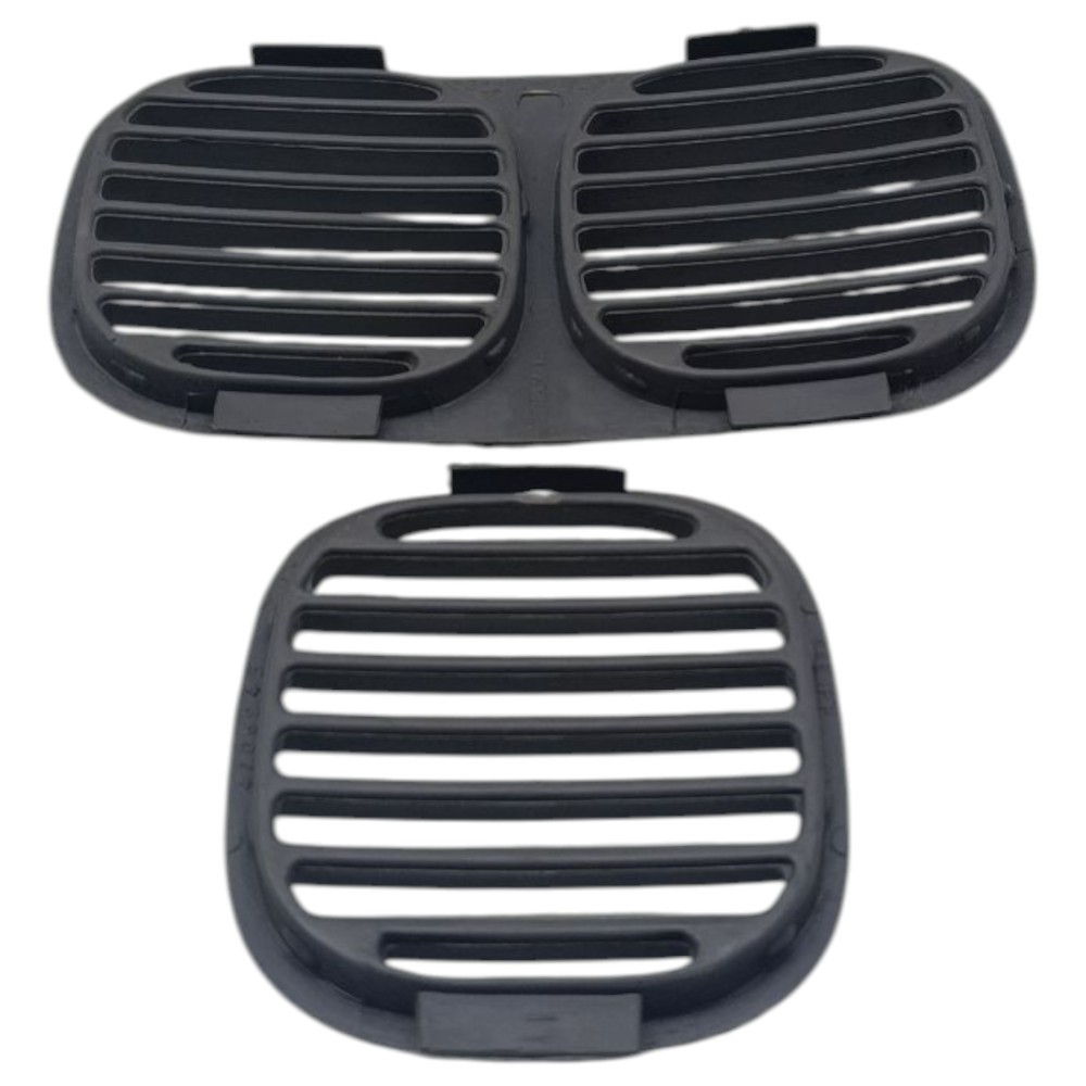 Jogo Grade Saida Ar Traseira Chrysler Grand Caravan 1999 00 4