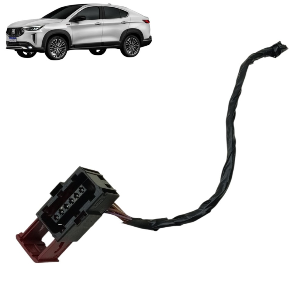 Plug conector pedal acelerador fiat fastback 2023 2024 2025