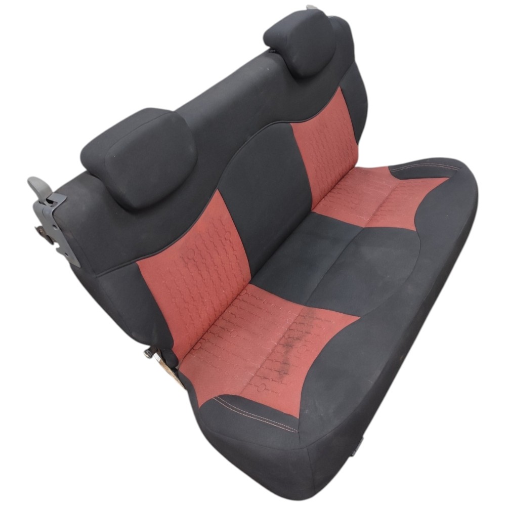 Banco Encosto Traseiro Fiat Uno Sporting 2011 2012 2013 2014 Preto/vermelho 3