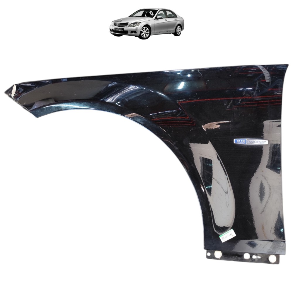 Paralama Esquerdo Mercedes C180 2010 2009 2008 W204 Detalhe 1