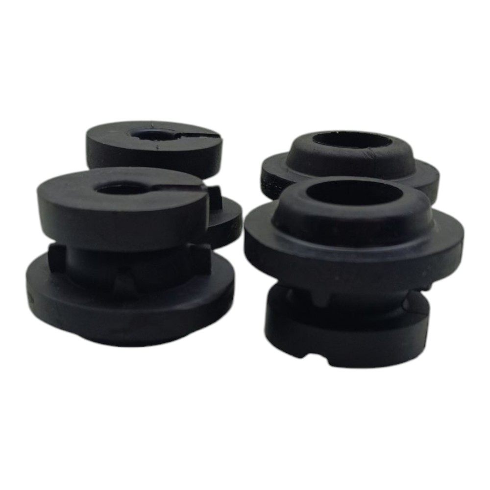 Jogo Coxim Batente Radiador Ford Fiesta 1.0 Zetec 2003 2004 4