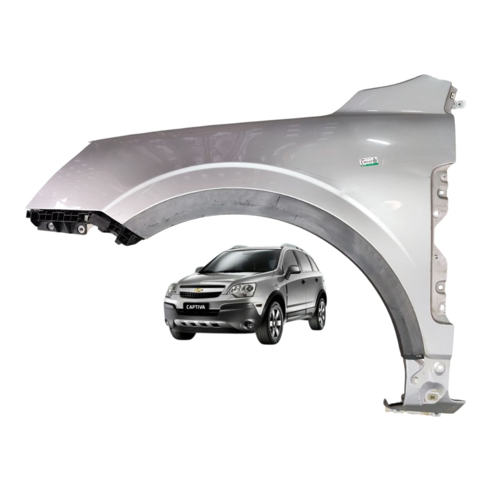 Paralama Esquerdo Gm Captiva 2008 2009 2010 2011 2012 1