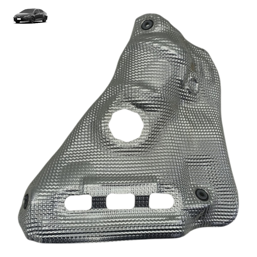 Protetor Térmico Toyota Corolla 2.0 2021 2022 2023 2024 Cromado