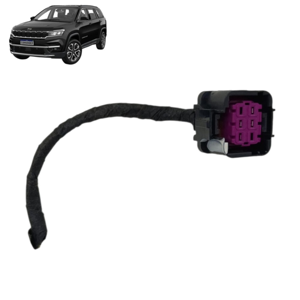 Plug Conector Motor Máquina Vidro Jeep Compass 2019 2020
